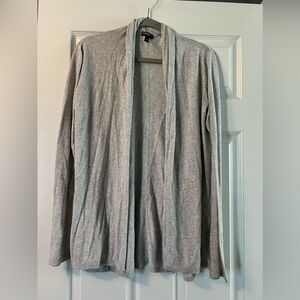 Gray cardigan. Size medium.